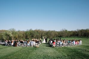Romantic Mildale Farm Outdoor Wedding Ceremony