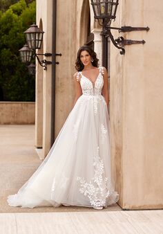 Moonlight Collection J6954 A-Line Wedding Dress