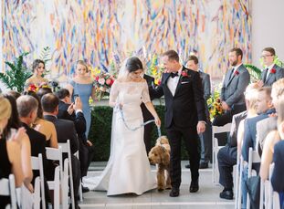 Jennifer and Ryan  are full of Cleveland pride—and their wedding day was proof of that. “When we met, we really bonded over being from the Great Lakes