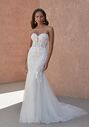 Adore by Justin Alexander Amberly Fit-and-Flare Wedding Dress - thumbnail - 6