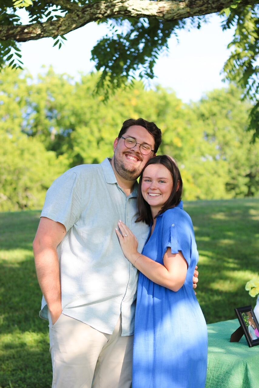 The day we got engaged! :)