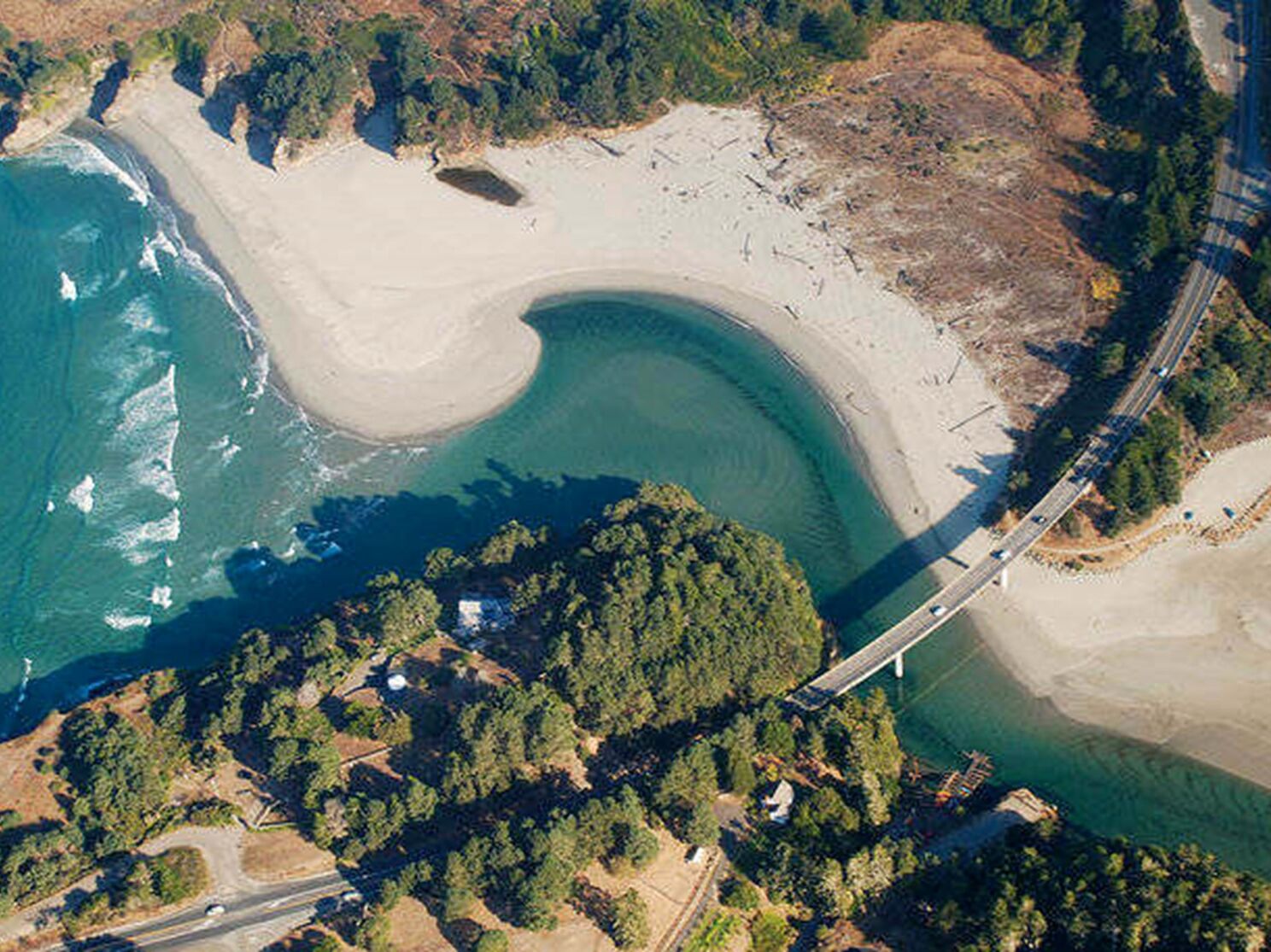 Picture of Big River Beach at Mendocino Headlands State Park