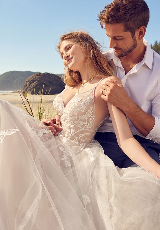 Rebecca Ingram DAHLIA A-Line Wedding Dress - 5