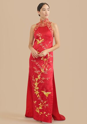 East Meets Dress Lea Bespoke Dress Qun Kwa & Qipao Wedding Dress