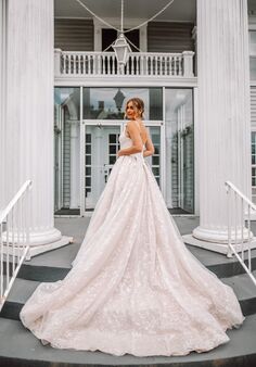 Essense of Australia D3711 Ball Gown Wedding Dress