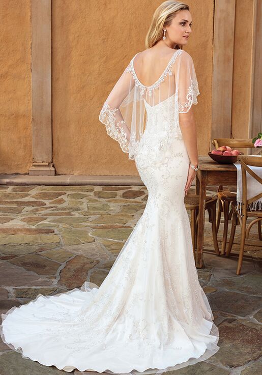 Casablanca Bridal 2323 Haven Mermaid Wedding Dress - 2