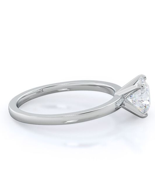 With Clarity Classic Princess, Cushion, Emerald, Radiant, Round, Oval Cut Engagement Ring - 2