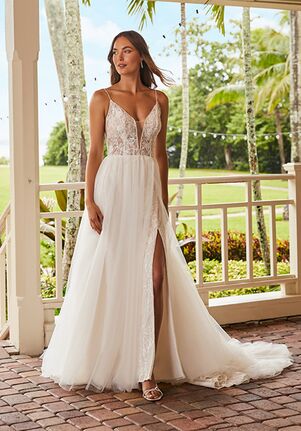 Adrianna Papell Platinum 31212 A-Line Wedding Dress