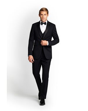 Stitch & Tie Black Performance Tuxedo Black Tuxedo
