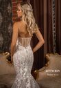 KITTY CHEN FANTINA, H2221 Fit-and-Flare Wedding Dress - thumbnail - 5