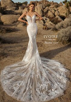 IVOIRE by KITTY CHEN DAESCHIA,V2109 Sheath Wedding Dress