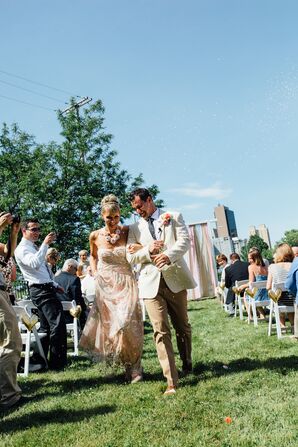 Outdoor Recessional, Raquel and Nick