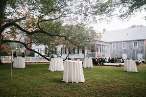 Victorian Estate Outdoor Cocktail Hour and Reception