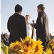 Set against a backdrop of the Manhattan skyline, Jessi and Cesar said I do on a Brooklyn rooftop at sunset.