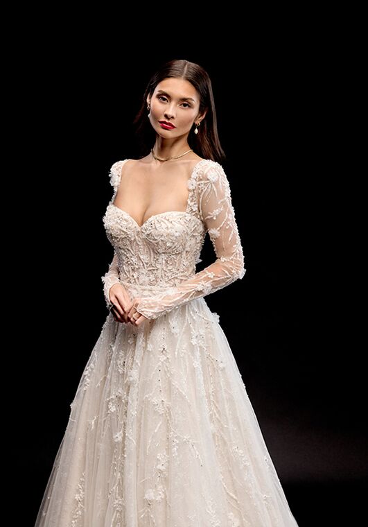 Justin Alexander Signature Twyla Ball Gown Wedding Dress - 5