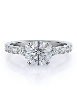 With Clarity Elegant Princess, Asscher, Cushion, Emerald, Pear, Radiant, Round, Oval Cut Engagement Ring