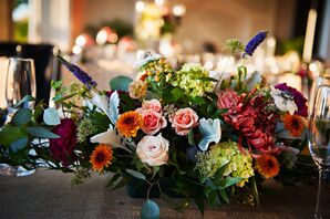 Tuscany-Inspired Overflowing Garden Centerpiece