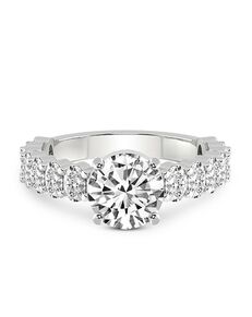 Friendly Diamonds Glamorous Princess, Asscher, Cushion, Emerald, Heart, Marquise, Pear, Radiant, Round, Oval Cut Engagement Ring