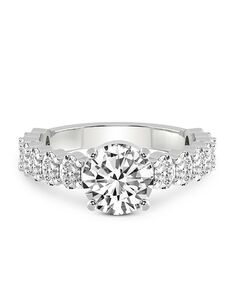 Friendly Diamonds Glamorous Princess, Asscher, Cushion, Emerald, Heart, Marquise, Pear, Radiant, Round, Oval Cut Engagement Ring