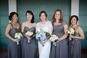 Gray Bridesmaid Dresses