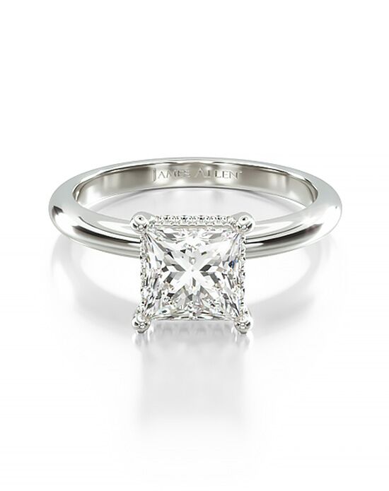 James Allen Princess Cut Engagement Ring - 1