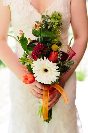 Colorful Bouquet with Various Flowers