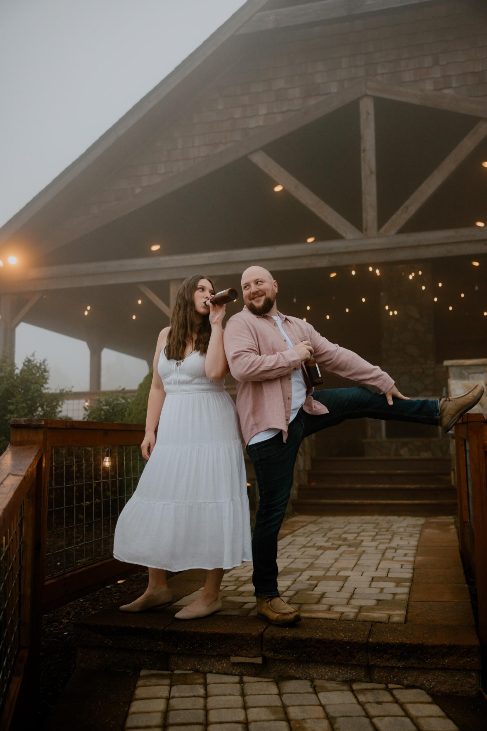 Very Cold Engagement Photos