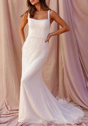 Louvienne Kenji Fit-and-Flare Wedding Dress