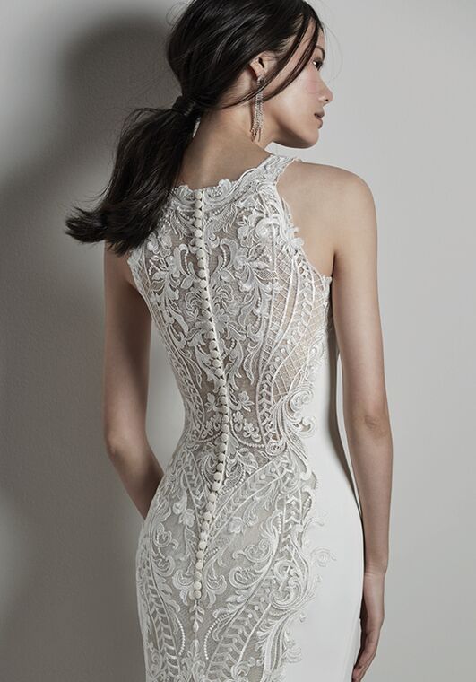 Sottero and Midgley KEVYN Fit-and-Flare Wedding Dress - 6