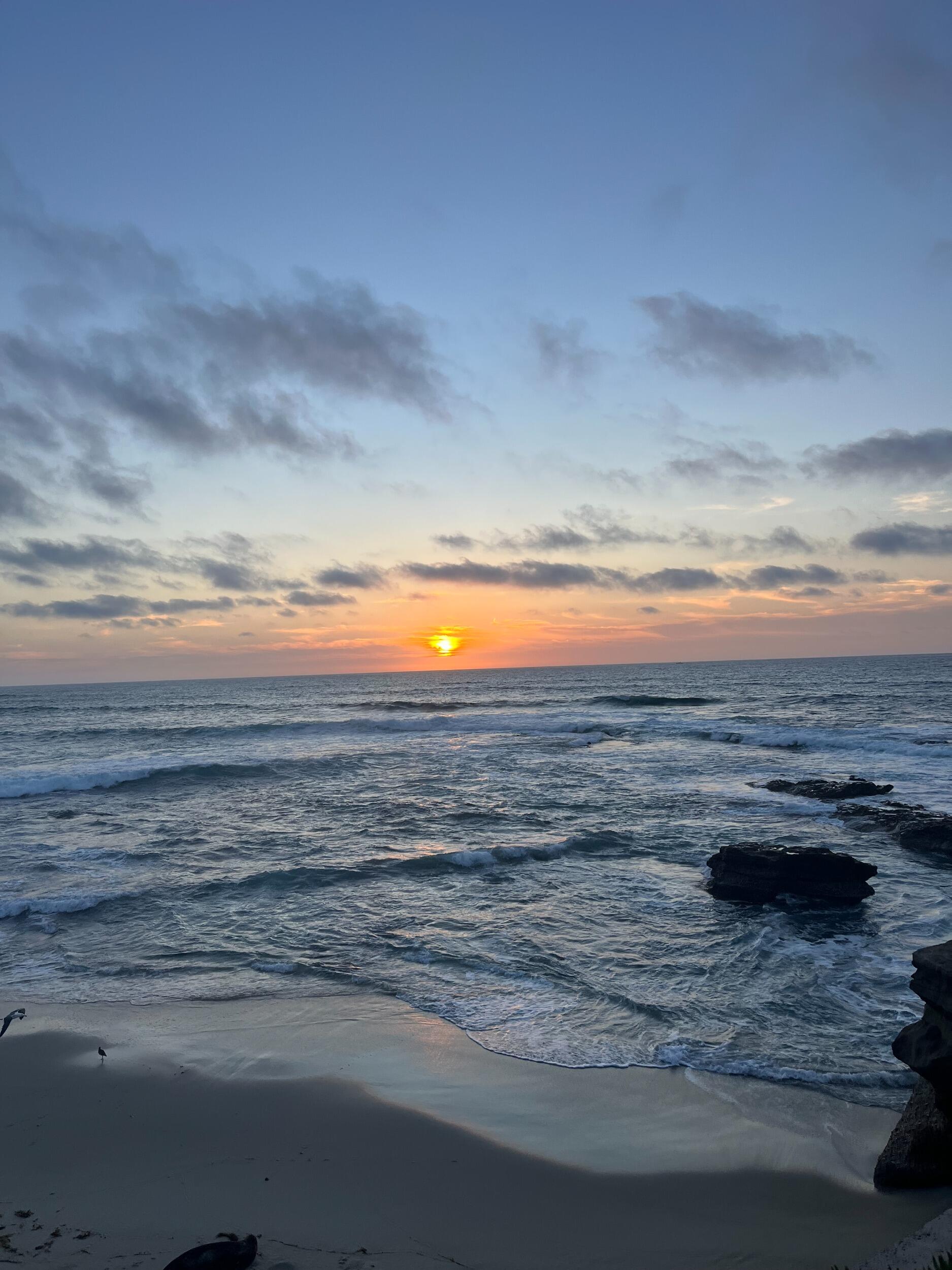 Enjoying the Sunsets by the water. 