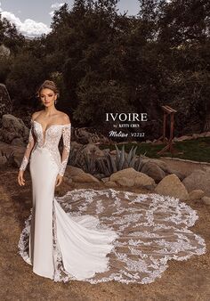 IVOIRE by KITTY CHEN MELISSA, V2212 Sheath Wedding Dress