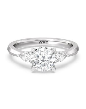 With Clarity Cushion, Emerald, Radiant, Round, Oval Cut Engagement Ring