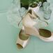 Champagne Wedge Bridal Heels
