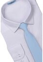 Little Tuxedos "Mason" Kids Sky Blue Suit (5-Piece Set) Flower Girl Dress and Ring Bearer Outfit - thumbnail - 6