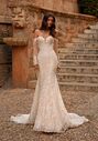 Moonlight Couture H1562 Mermaid and Trumpet Wedding Dress - thumbnail - 1