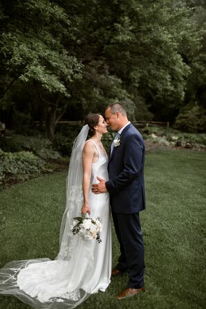 Classic Couple at Alternative Warehouse Wedding