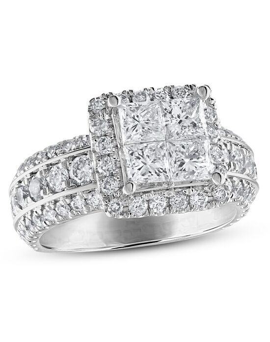 Kay Jewelers Glamorous Princess Cut Engagement Ring - 1
