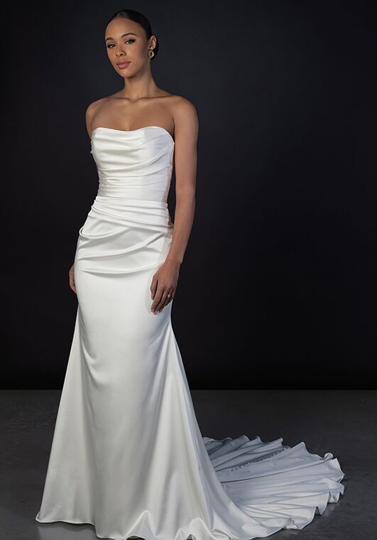 Martina Liana ML1874 Column Wedding Dress - 7