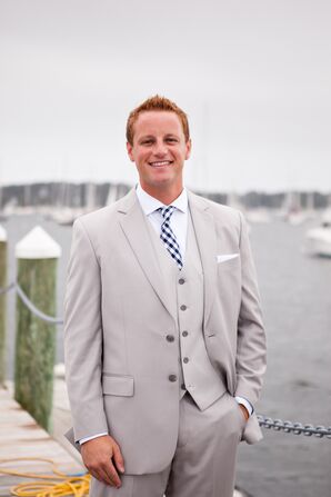 Light Gray Formal Attire