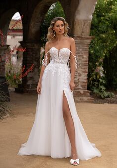 Moonlight Tango T167 A-Line Wedding Dress