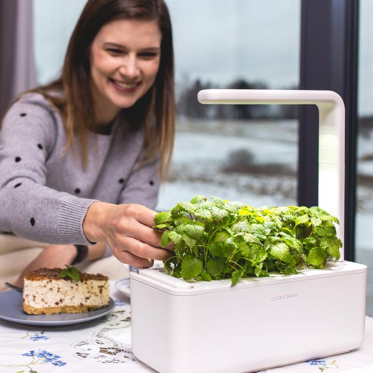 Click and Grow indoor smart garden, best gifts for wife for Mother's Day. 