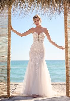 Rebecca Ingram LAVERNA Fit-and-Flare Wedding Dress