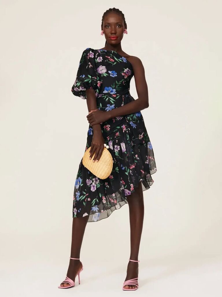 wedding guest fall dress