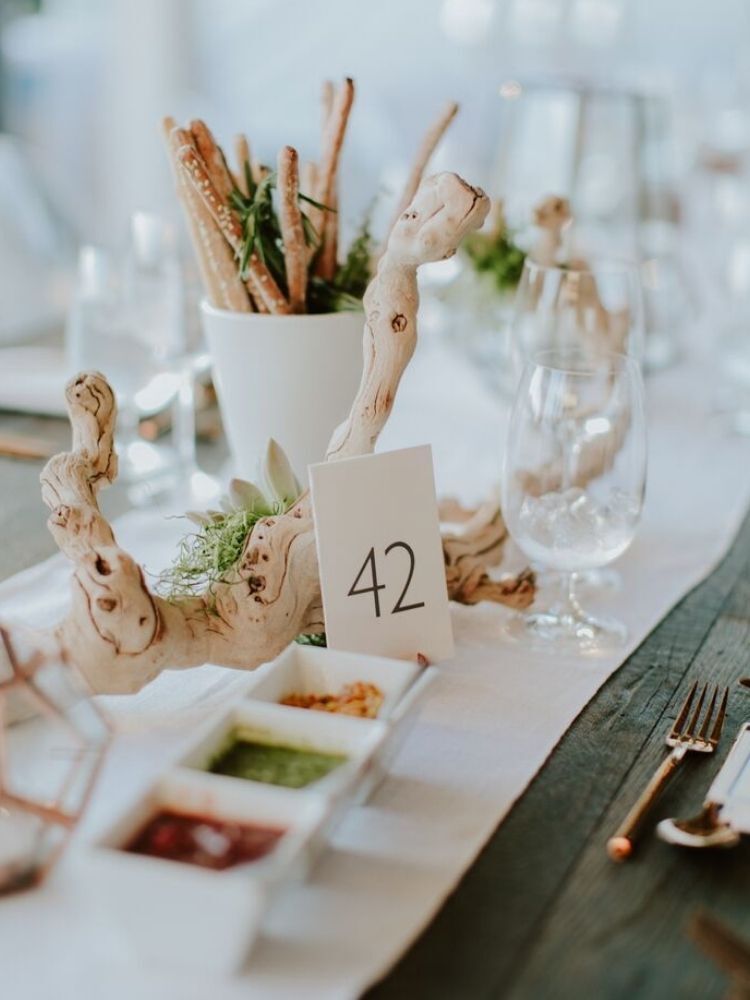 driftwood centerpiece