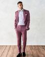 The Black Tux Rose Shawl Collar Tuxedo Pink Tuxedo - thumbnail - 6