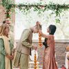 This Couple Had a Peach-and-Green Wedding at The Dalcy in Chicago, Illinois