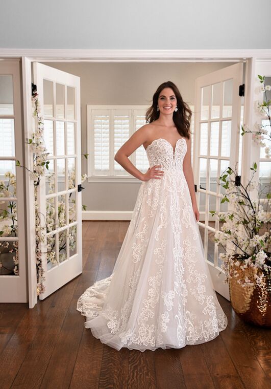 Stella York 6888 A-Line Wedding Dress - 3