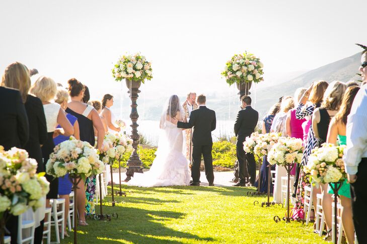 Kelli and Nick Standing at Altar