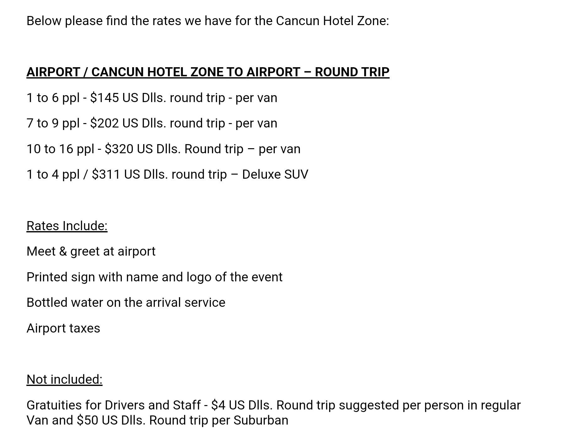 Picture of Your Cancun DMC