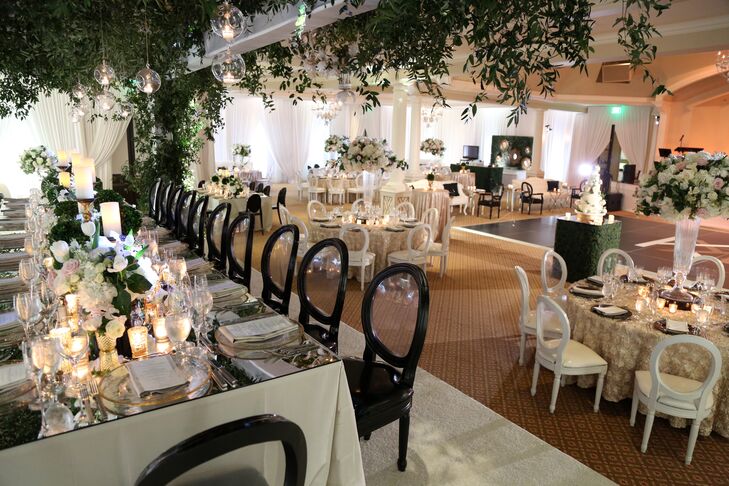 Formal Reception Space at Royal Poinciana Golf Club in Naples, Florida